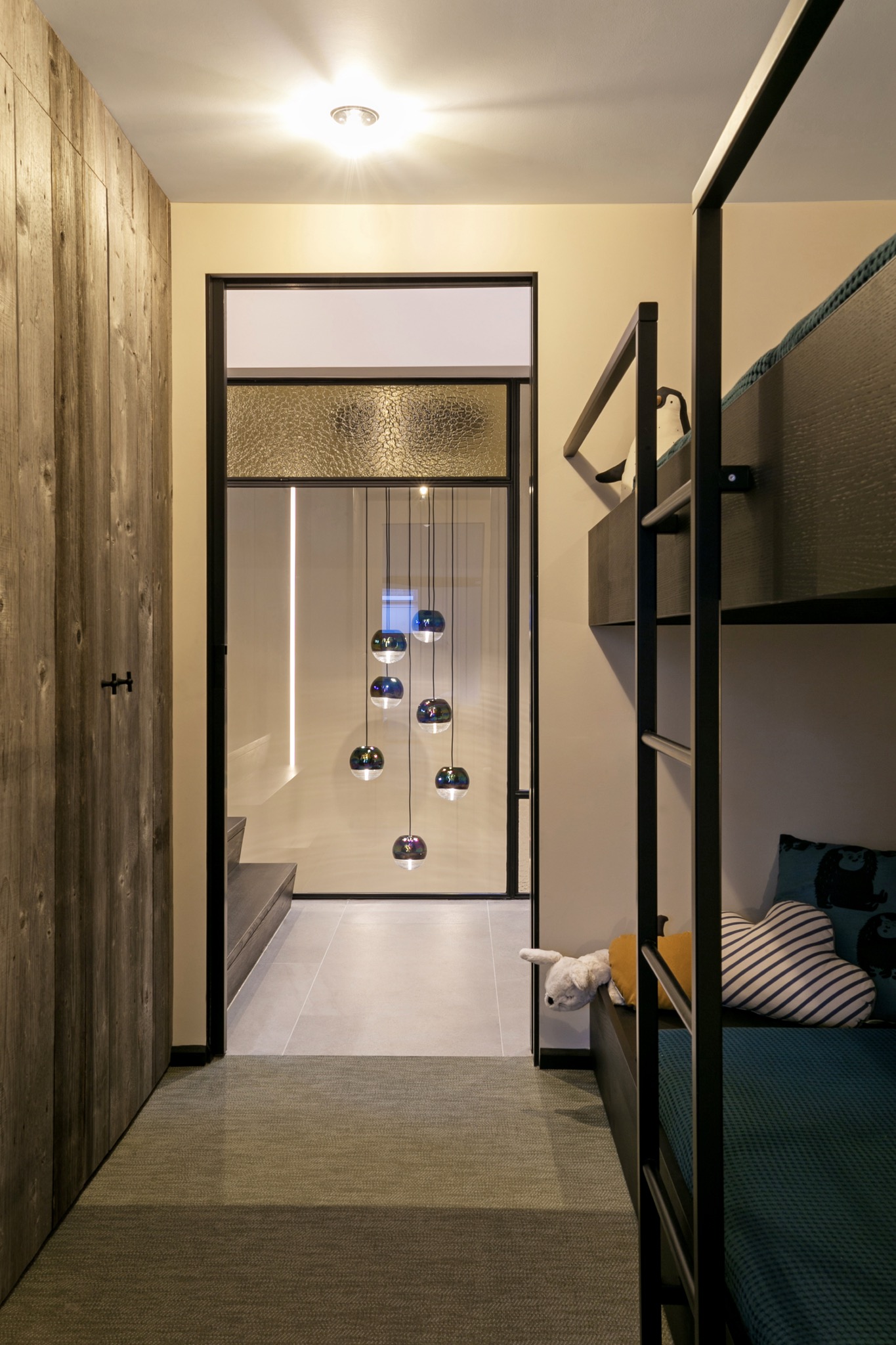 lits superposées rénovation gîte