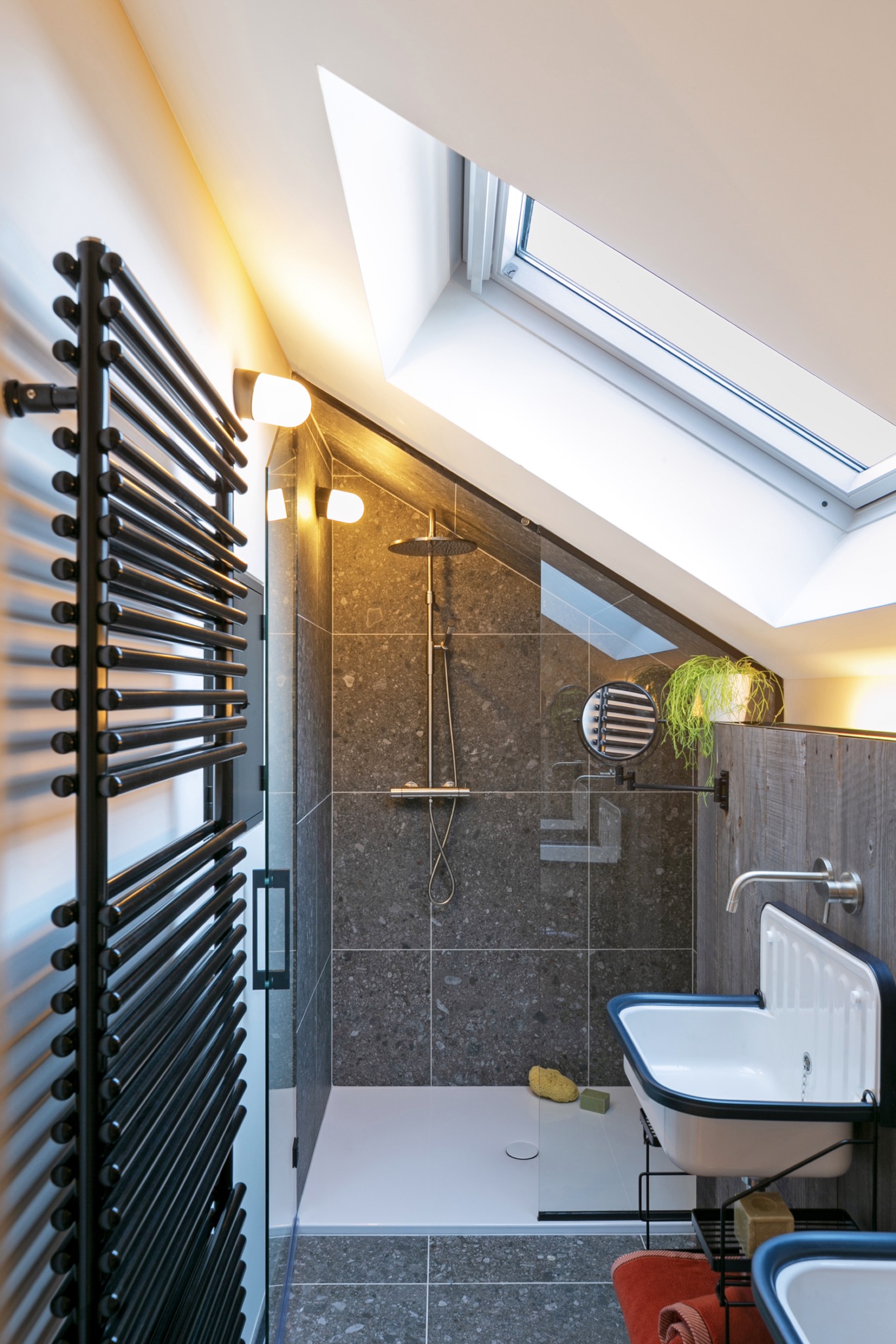 salle de bain rénovation grange