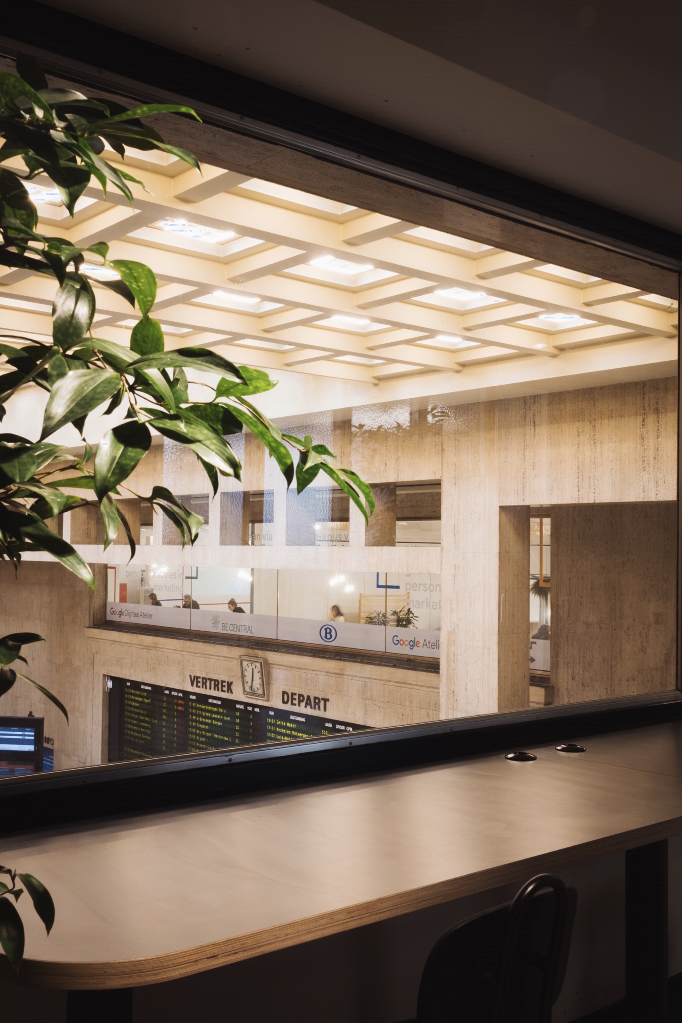 vue sur la gare centrale