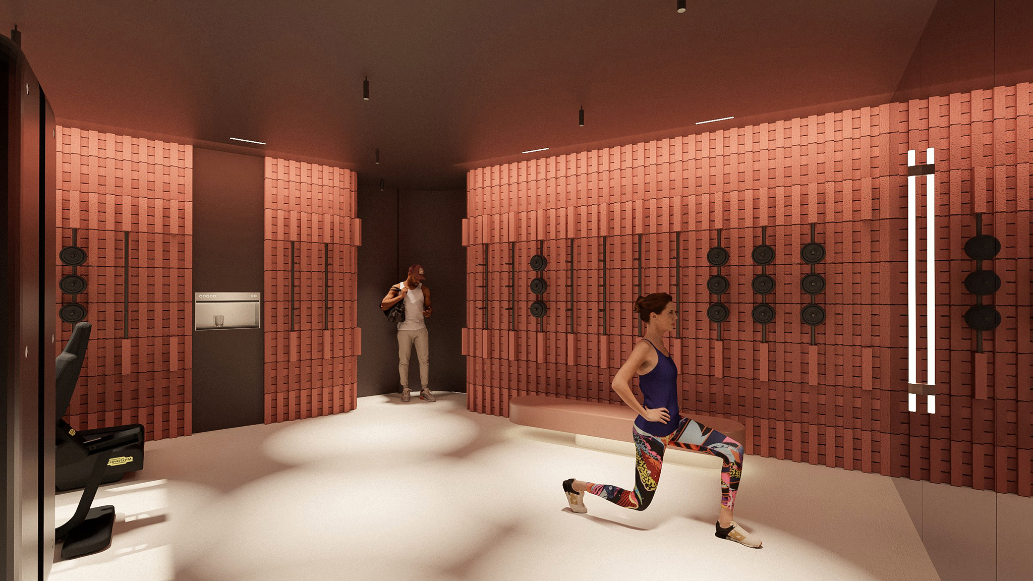 rénovation salle de sort de luxe