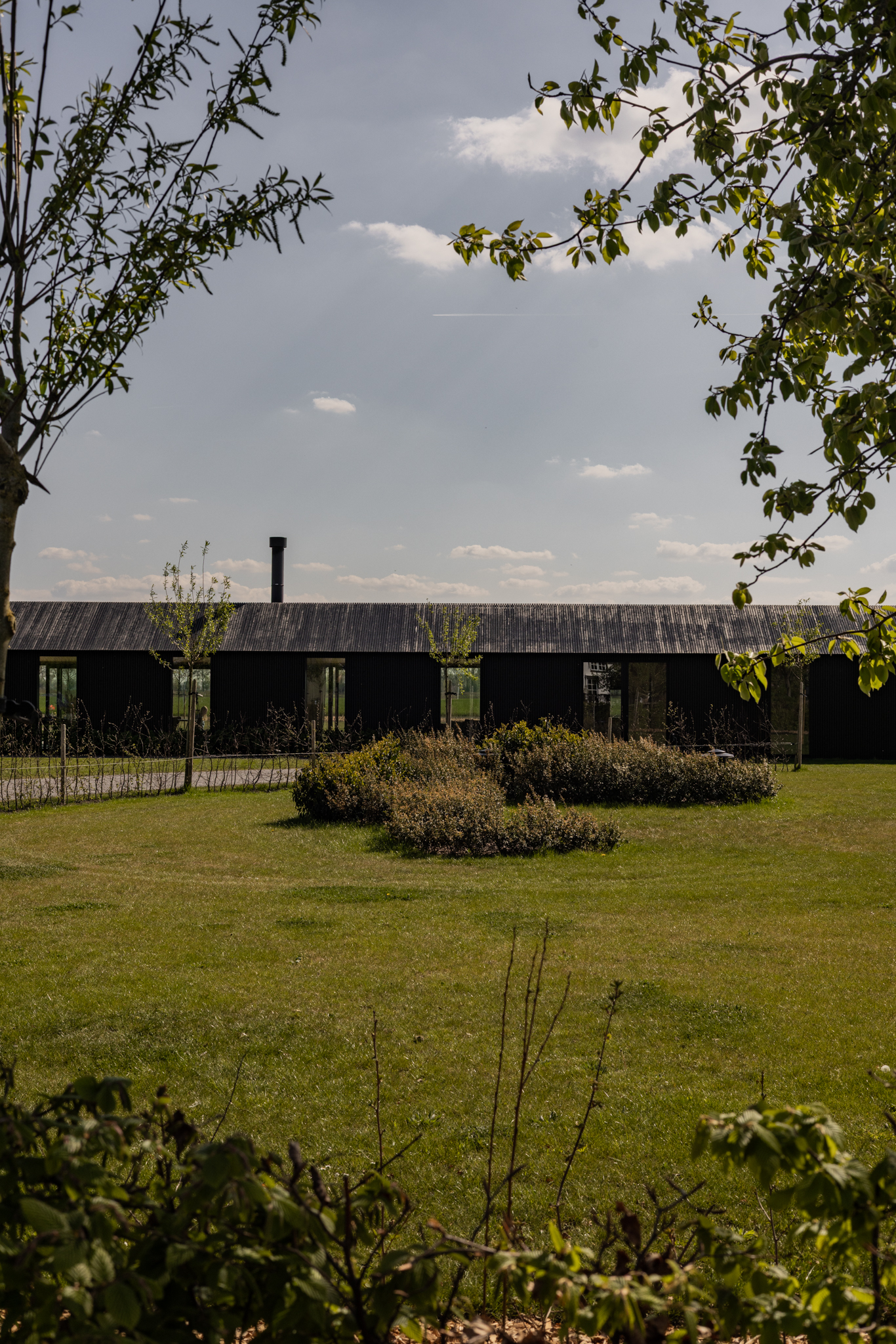 Maison contemporaine en CLT au bord de la mer aux Pays-Bas